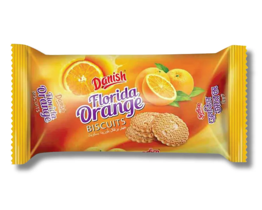 Danish Florida Orange Biscuits 70(±)10gm