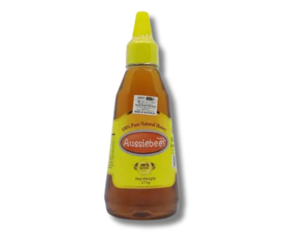 Aussiebee Honey 375gm (Glass Bottle)