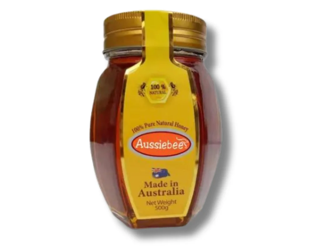 Aussiebee Honey 500gm (Glass Bottle)