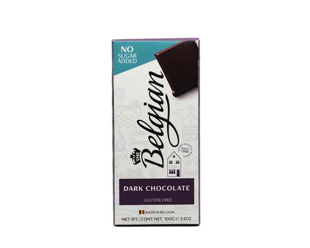 Belgian Dark Chocolate No Sugar Add 100gm