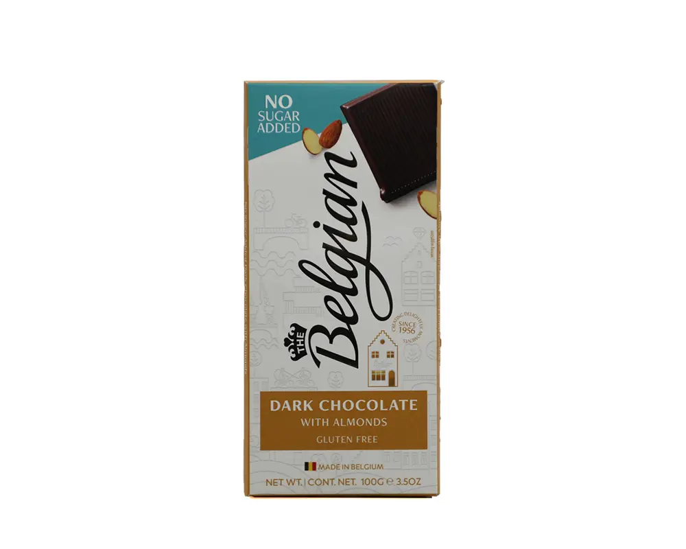 Belgian Dark Al. Chocolate No Sugar Add 100gm