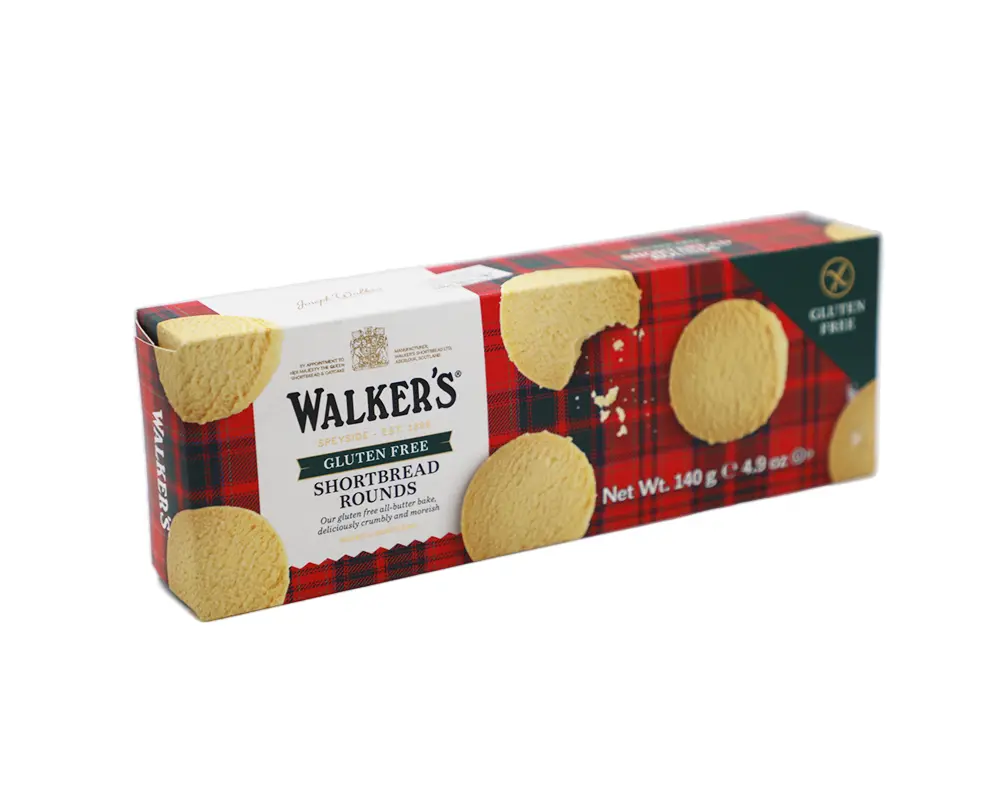 Walkers Pure Butter Gluten Free Shortbread Biscuits 140gm