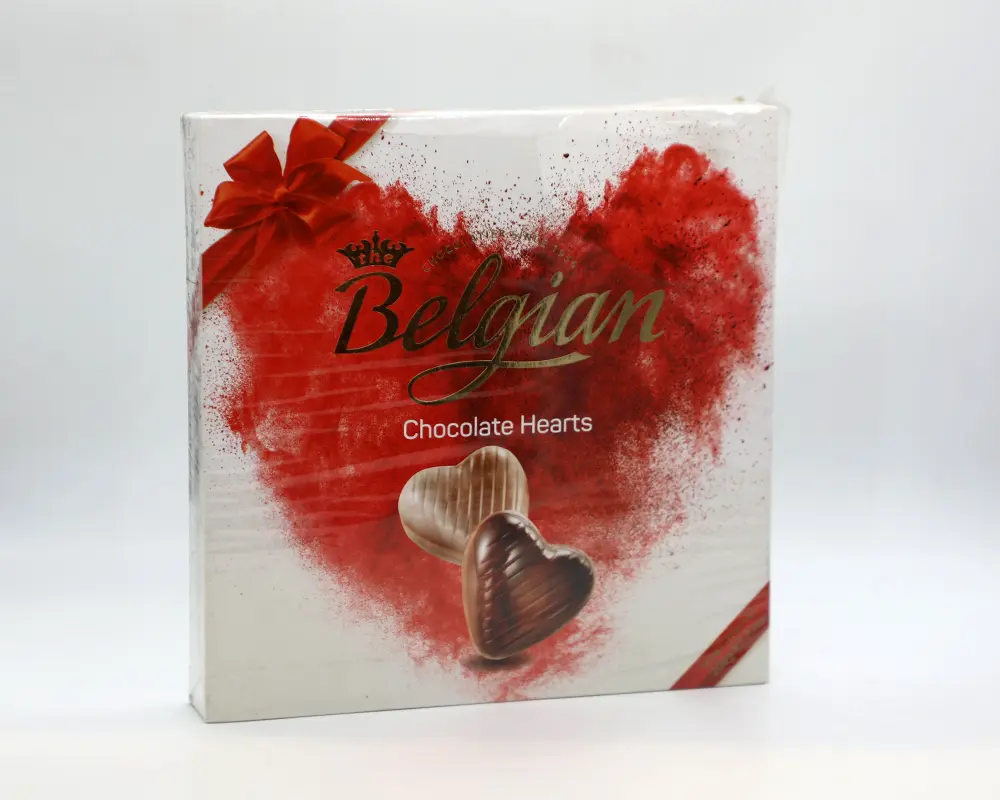 Belgiam Hearts Chocolate 200gm