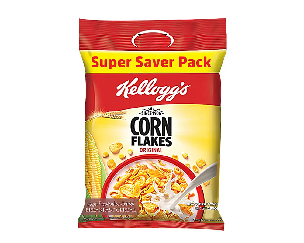 Kellogg's Corn Flakes Original 250gm (Poly)