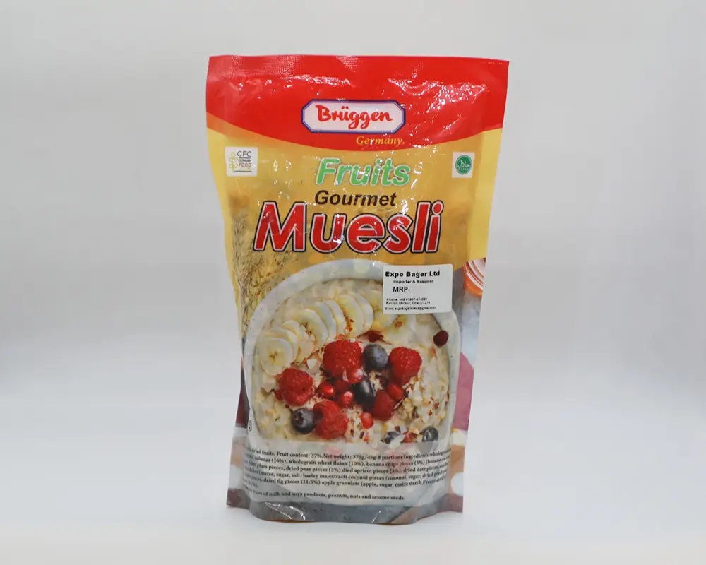 Bruggen Fruits Gourmet Muesli 375gm