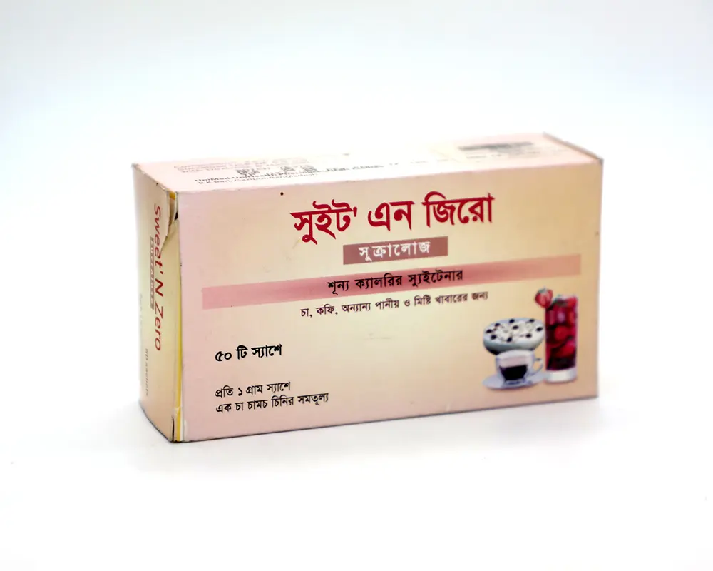 Sweet N Zero Sucralose 50 Sachets