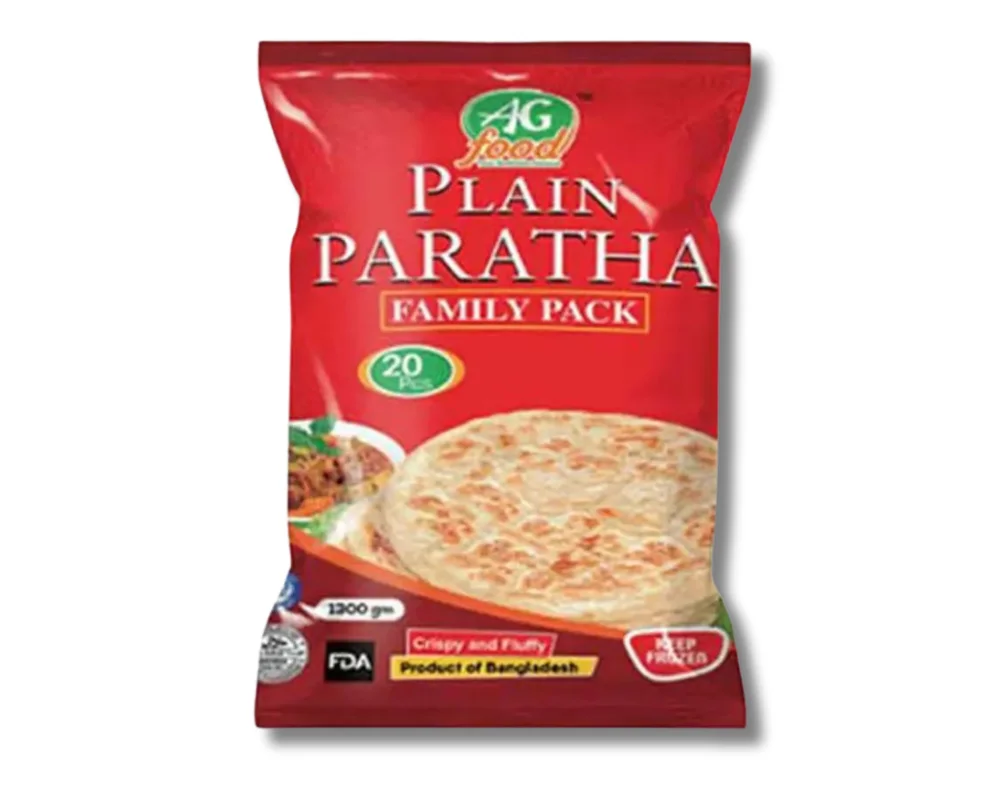 AG Food Plain Paratha 1.3kg (20Pcs)