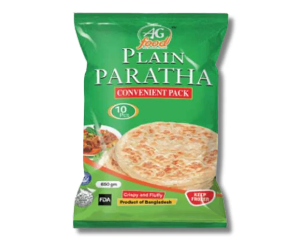AG Food Plain Paratha 650gm (10Pcs)