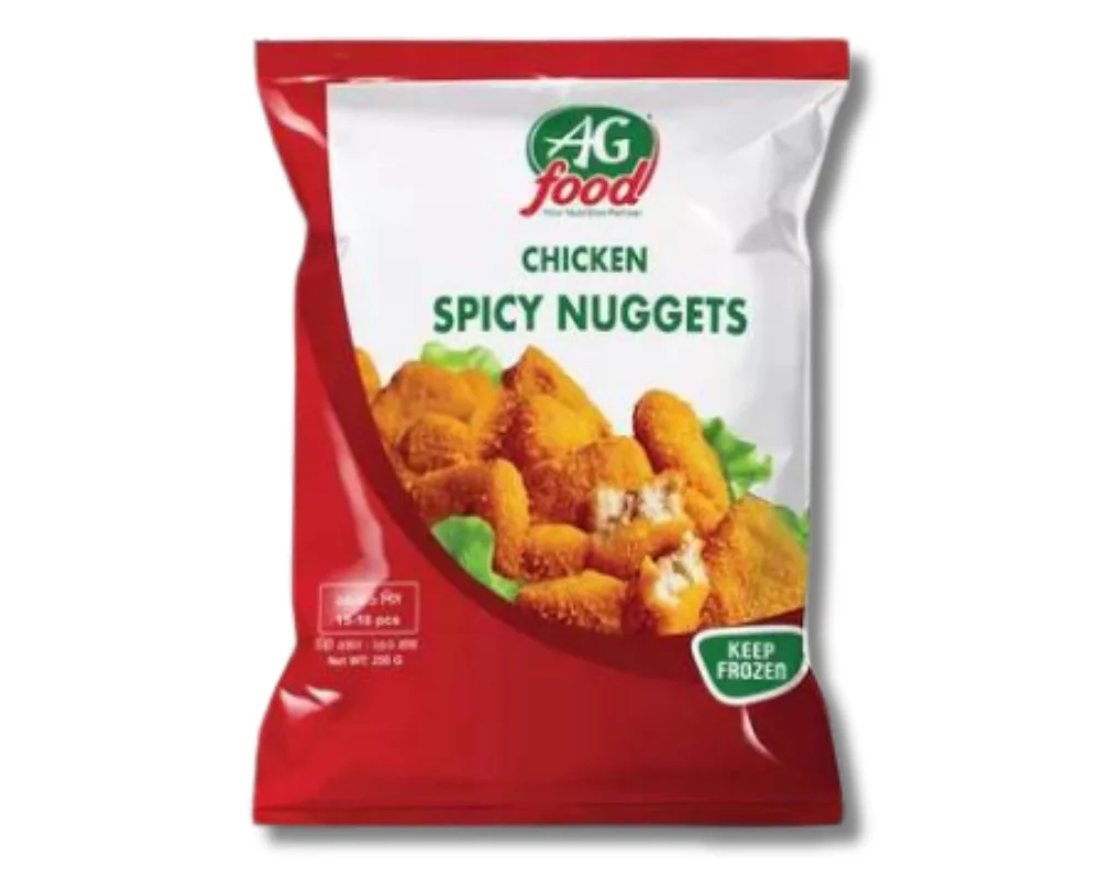 AG Food Spicy Nuggets 250gm