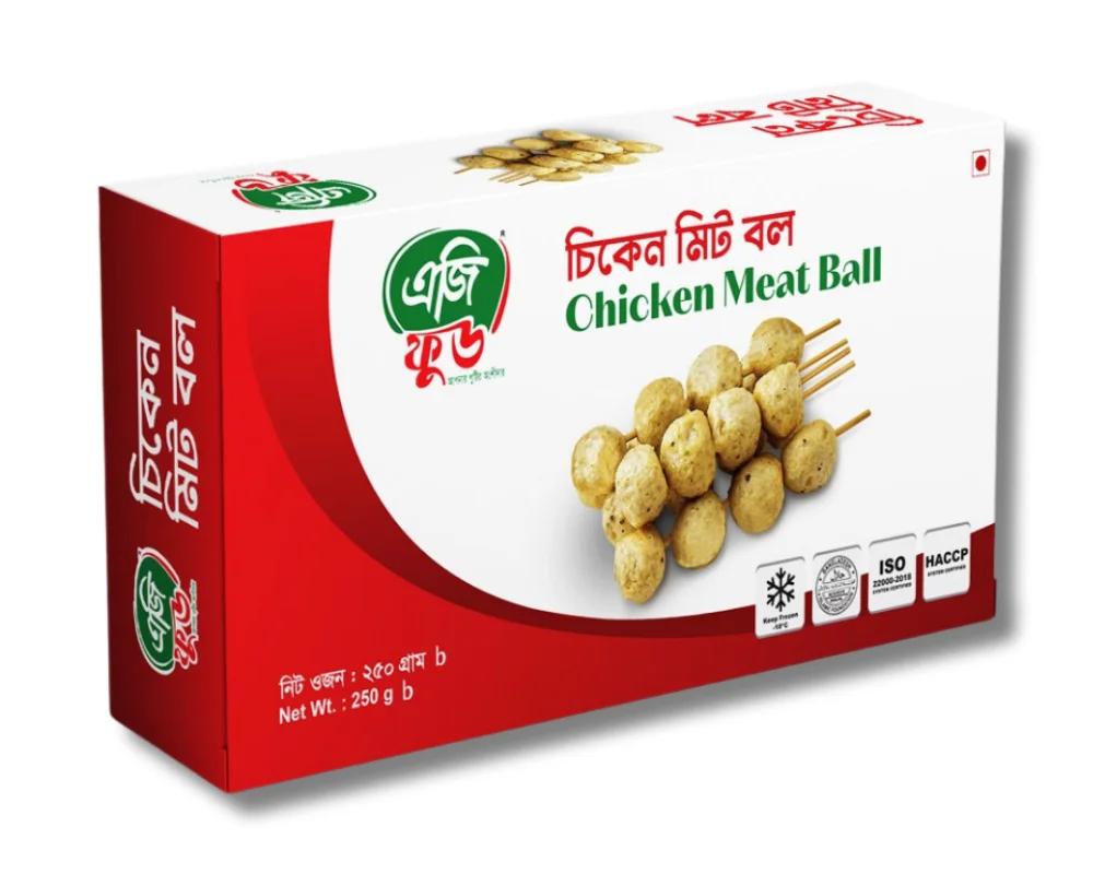AG Food Chicken Meatball 250gm (23-25Pcs)