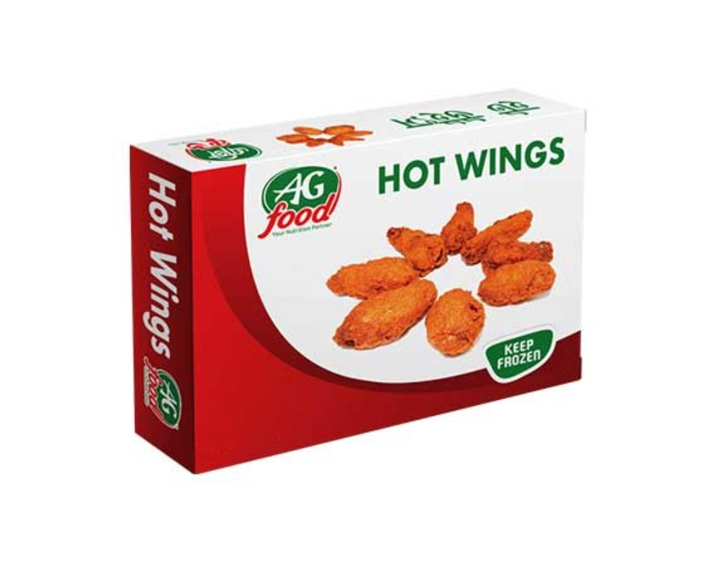 AG Food Hot Wings 500gm (13-15Pcs)