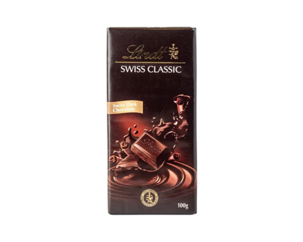 Lindt Swiss Dark Chocolate 100gm