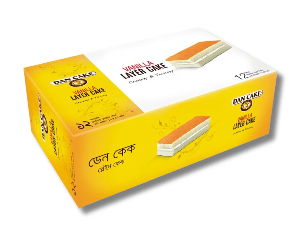 Dan Cake Vanilla Layer Cake 12PcsX30(±3)gm