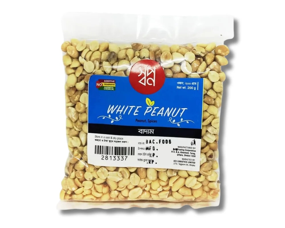 Shwapno White Peanut 200gm