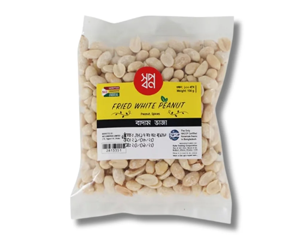 Shwapno Fried White Peanut 100gm