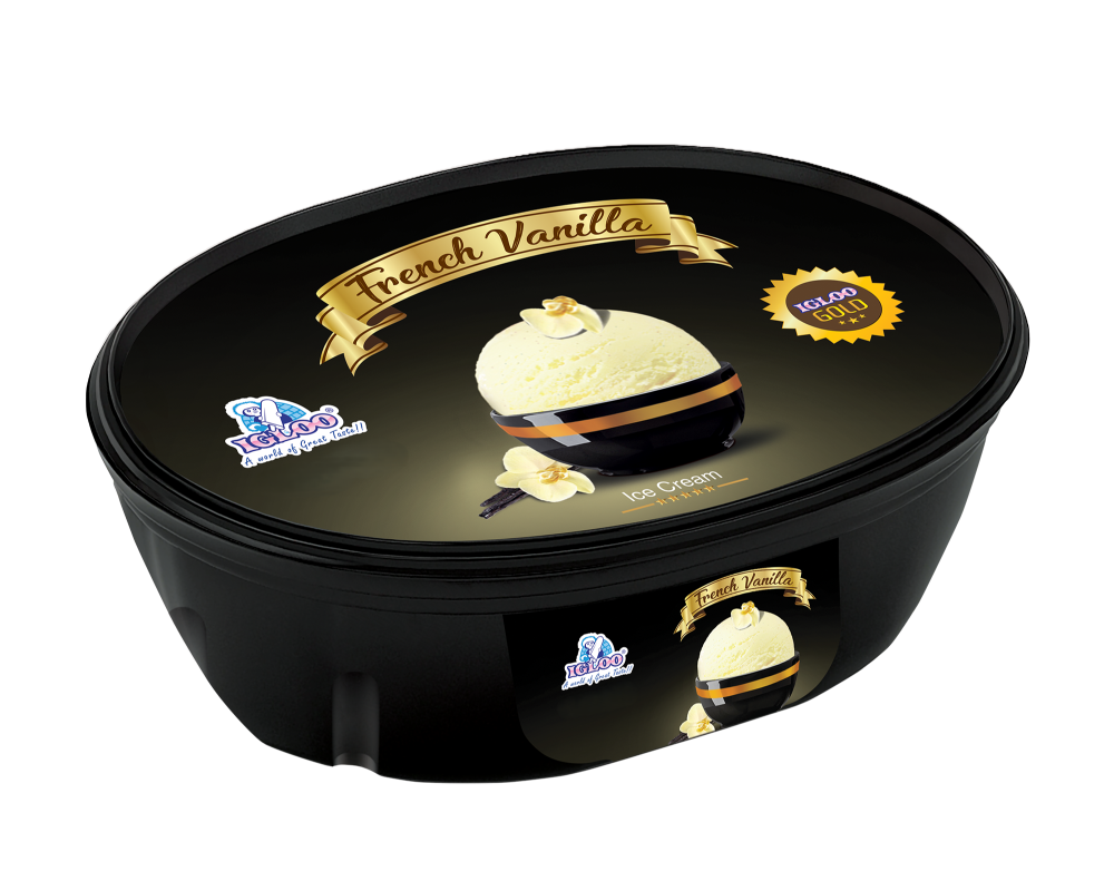 Igloo French Vanilla Container 1Ltr.