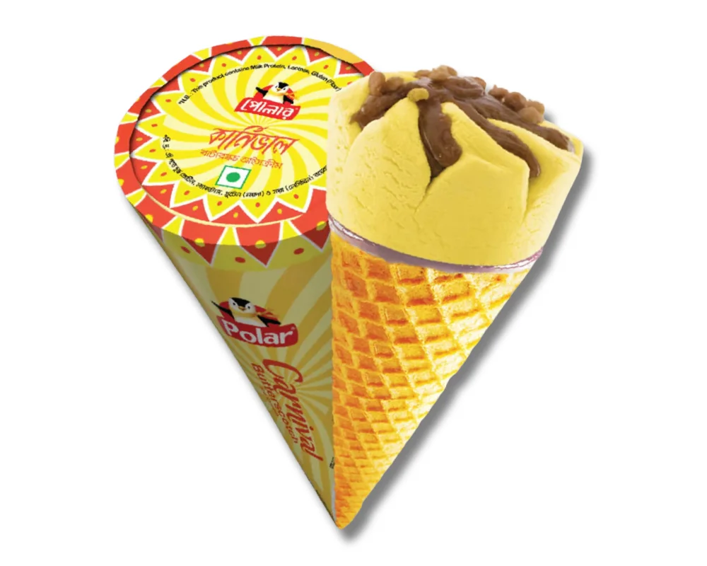 Polar Carnival Butterscotch Cone 100ml