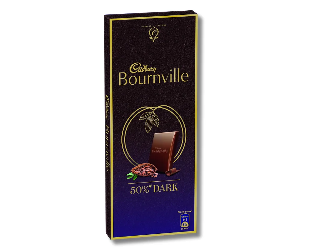 Cadbury Bournville 50% Dark Chocolate 80gm