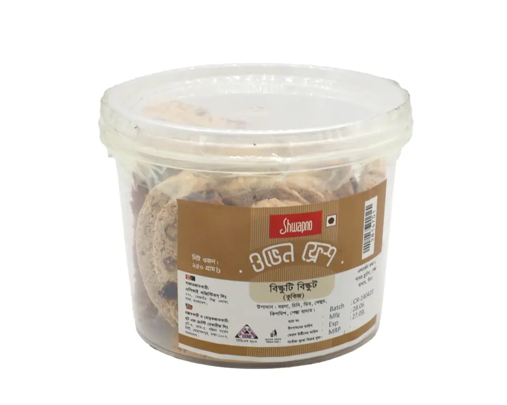 Shwapno Biscotti Cookies 250gm
