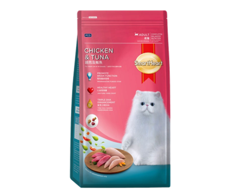 Smart Heart Chicken & Tuna Cat Food 3kg