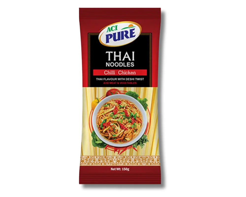 ACI Pure Thai Noodles Chilli Chicken 150gm