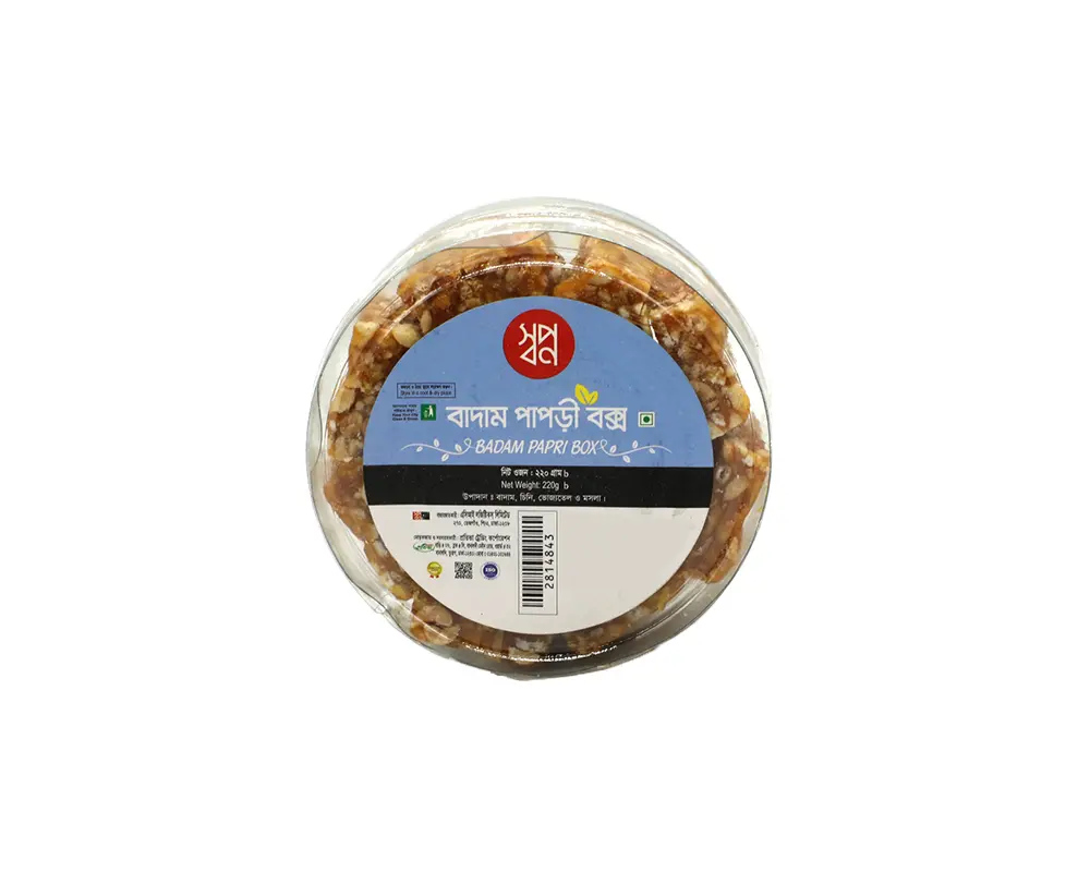 Shwapno Badampapri 220gm (Box)