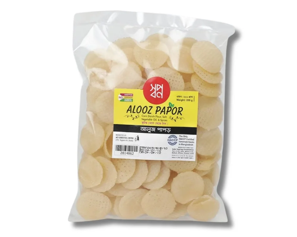 Shwapno Alooz Papar 200gm