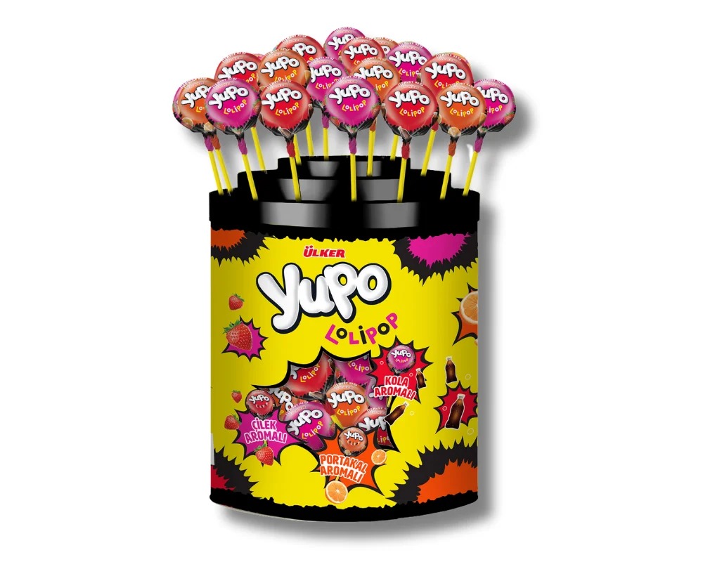 Ulker Yupo Lolipop All Flav.11gm