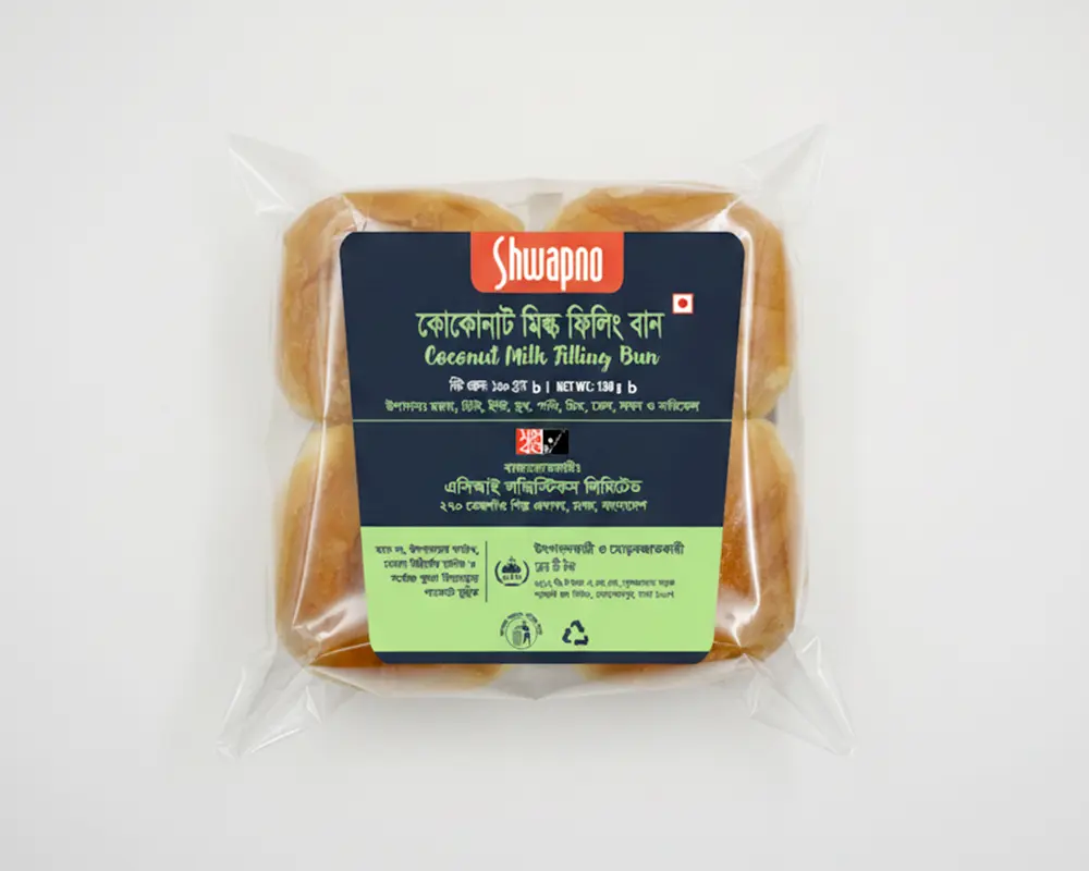 Shwapno Coconut Milk Filling Bun 130gm