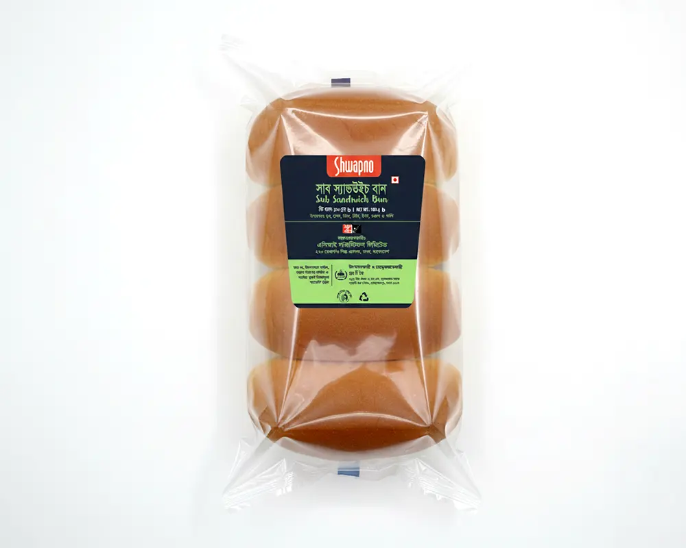 Shwapno Sub Sandwich Bun 90gm