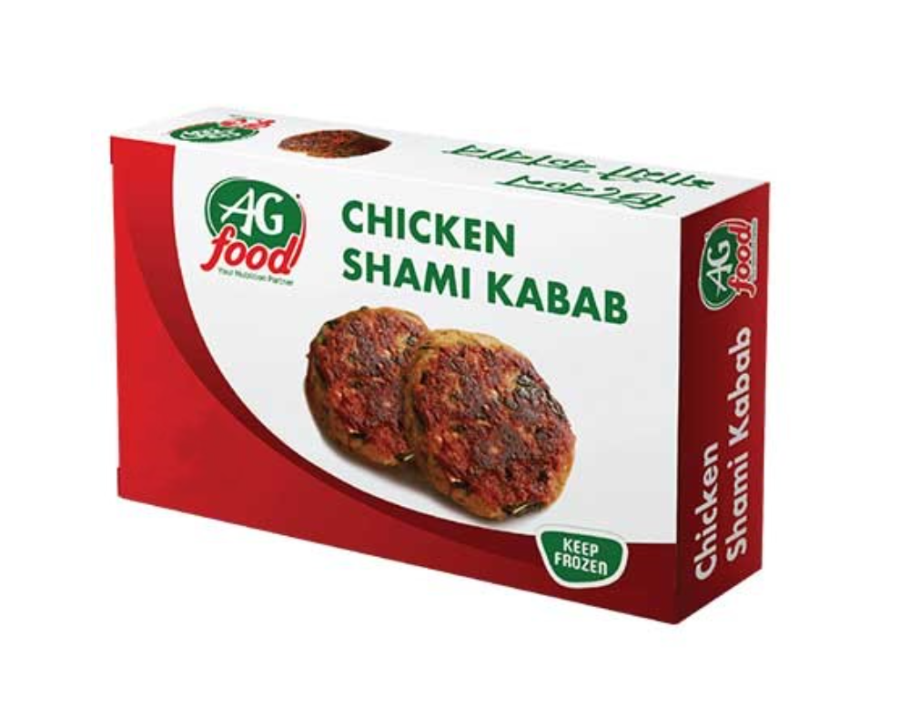 AG Food Chicken Shami Kebab 250gm (10Pcs)