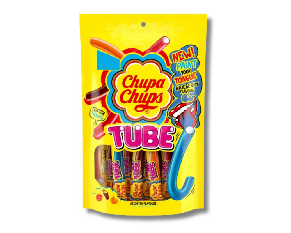 Chupa Chups Tube Assorted Flavor 105(±)15gm