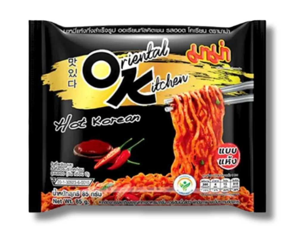 Mama Oriental Kitchen Hot Korean Noodles 85gm