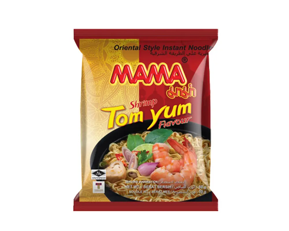 Mama Shrimp Tom Yum Flavor Noodles 60gm