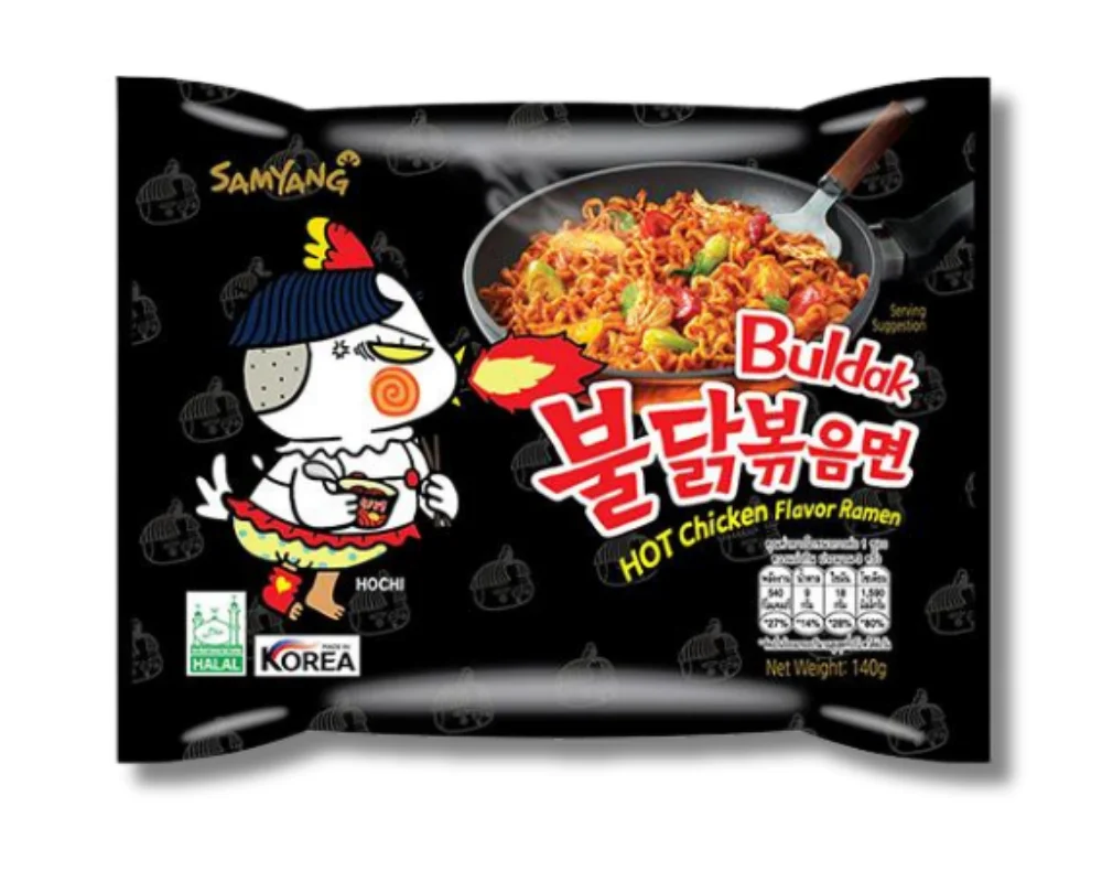 Samyang Buldak Original Spicy Ramen Noodles 140gm