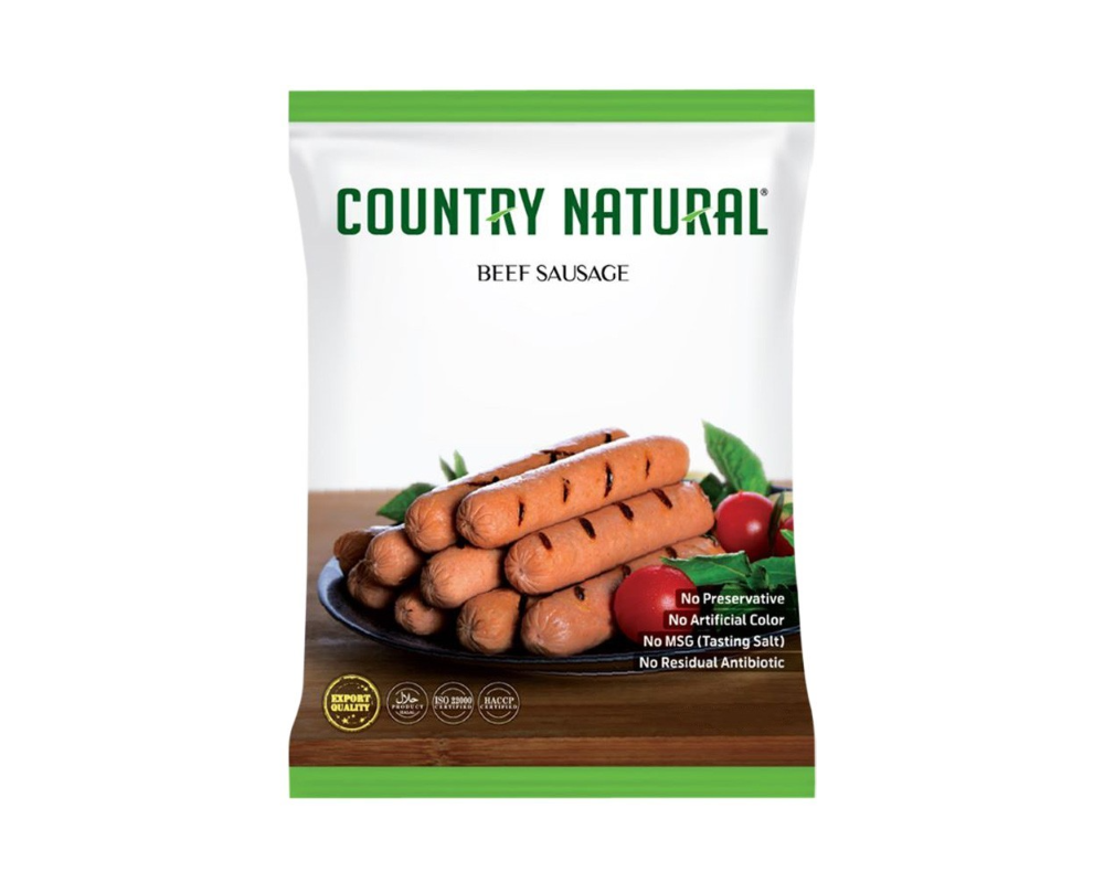 Country Natural Beef Sausage 300gm