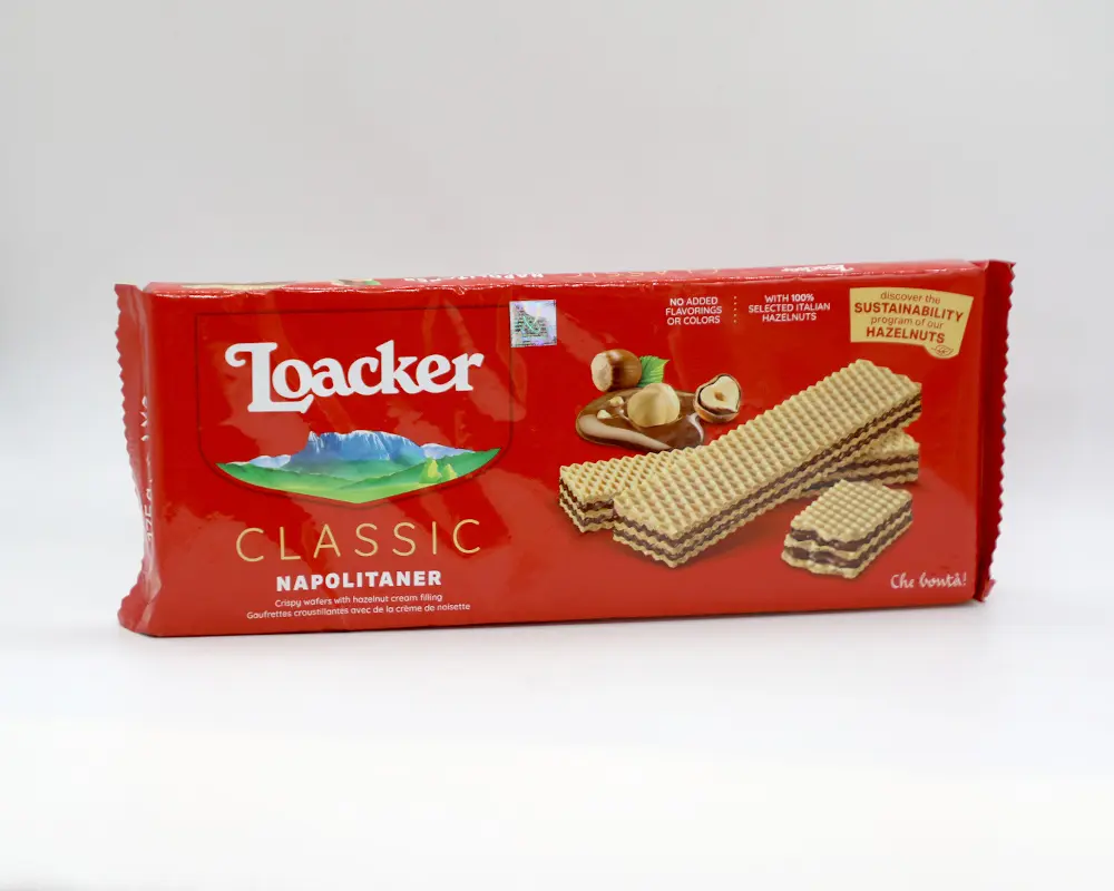 Loacker Napolitaner Wafer 175gm
