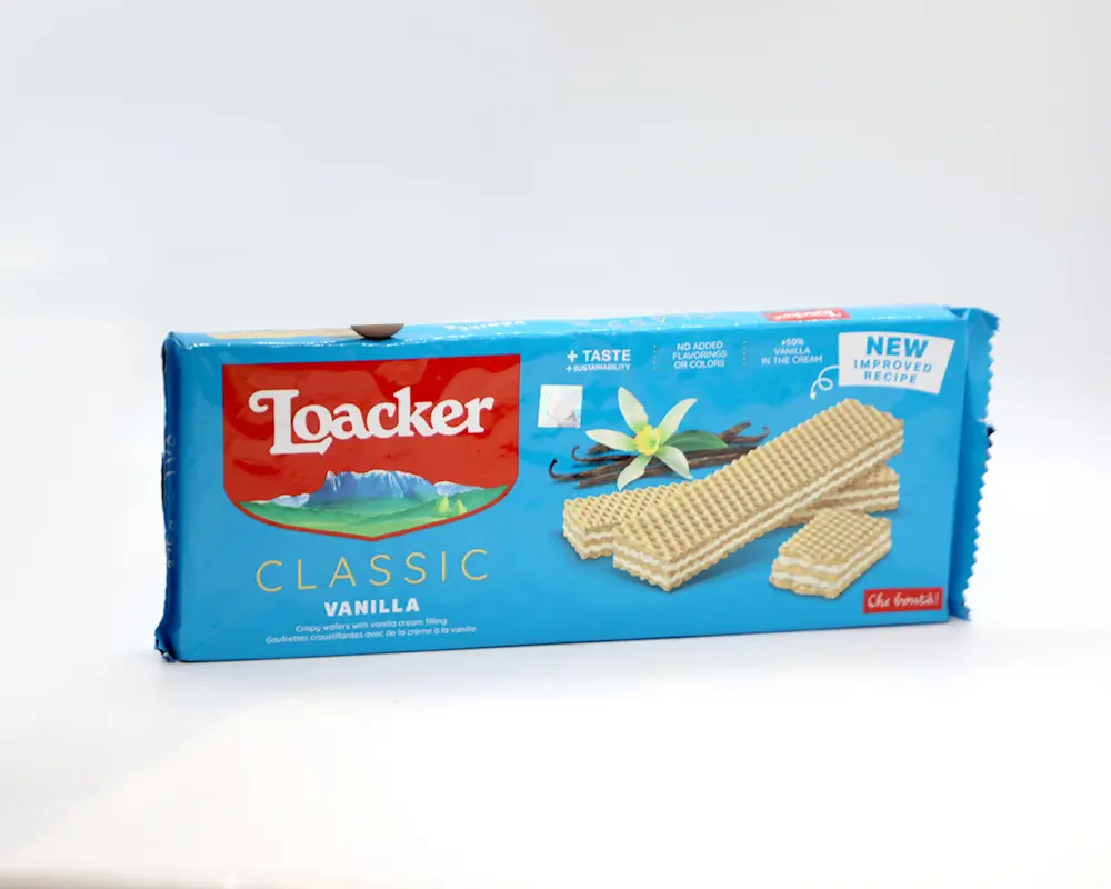 Loacker Vanille Wafer 175gm