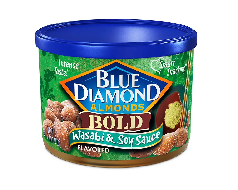 Blue Diamond Almonds Wasabi & Soy Sauce 170(±)20gm