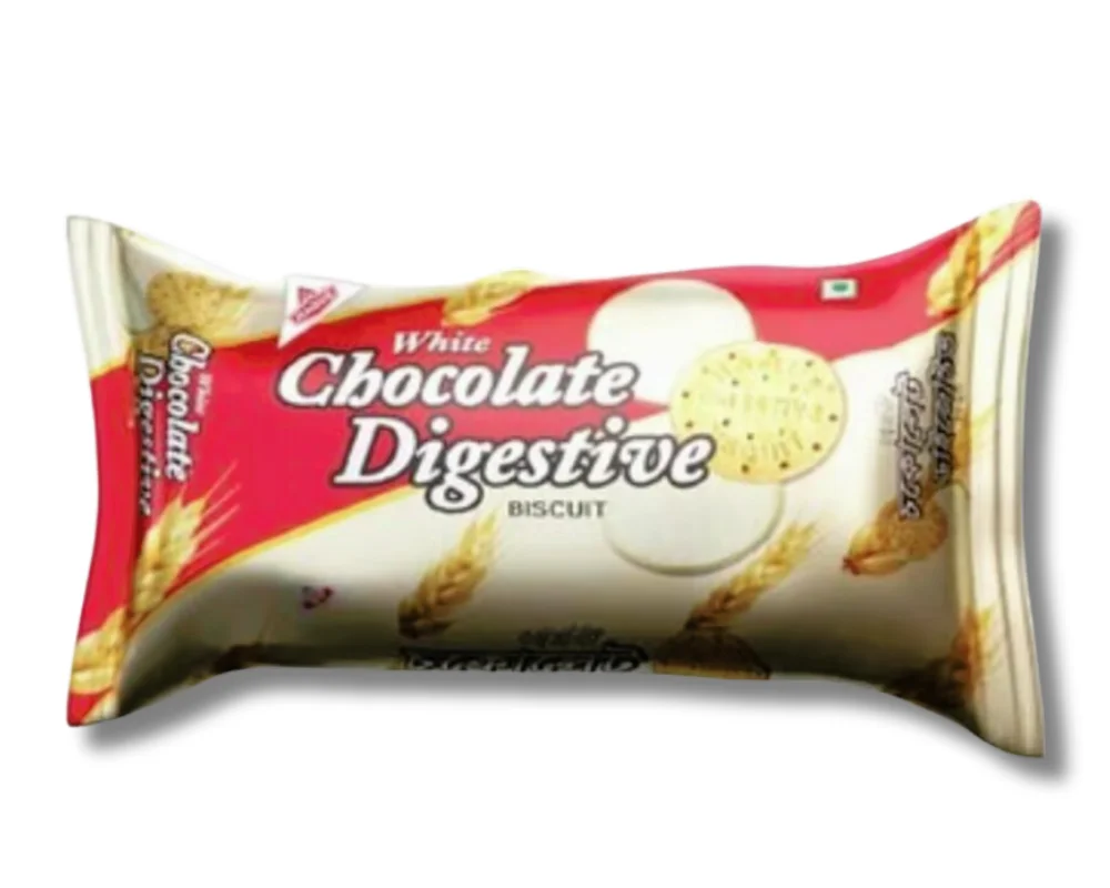 Haque White Chocolate Digestive Biscuit 125gm