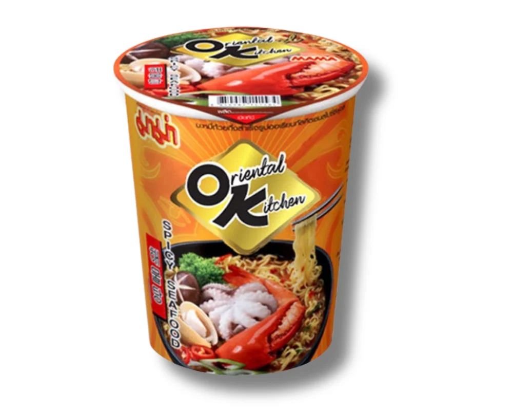 Mama Instant Cup Noodles Hot & Spicy 65gm