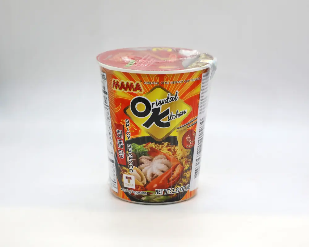 Mama Instant Cup Noodles Spicy Seafood 65gm