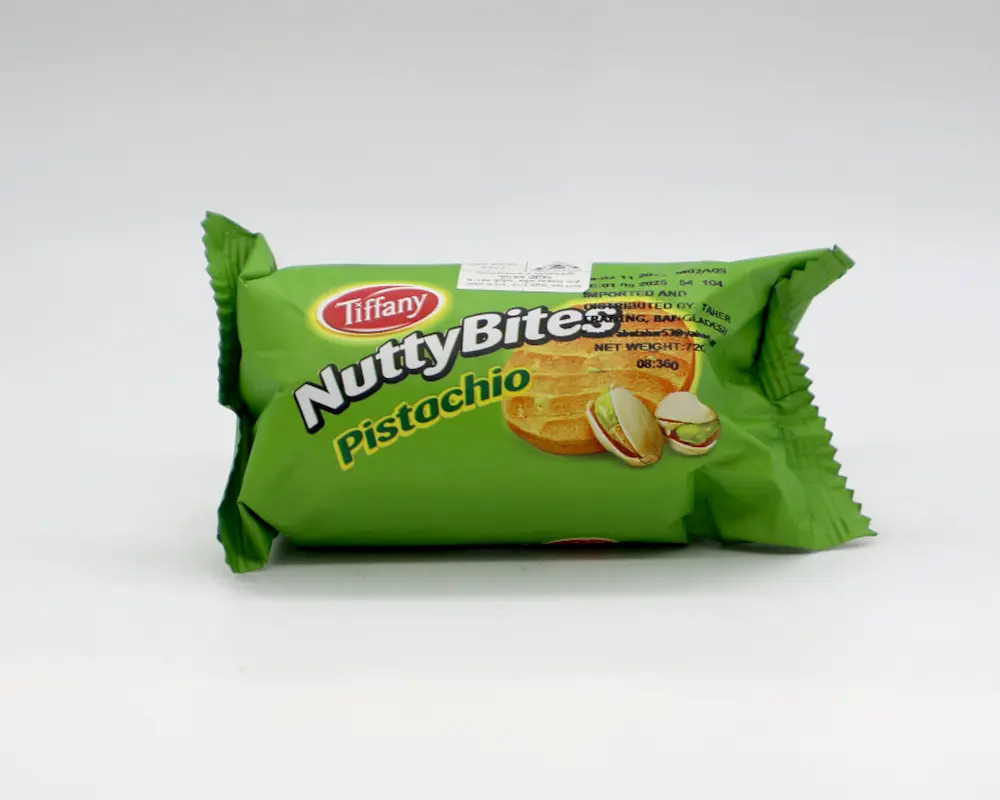 Tiffany Nutty Bites Pistachio Biscuit 108(±)11gm