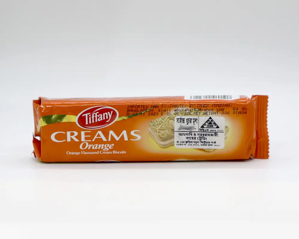 Tiffany Creams Orange Biscuit 84gm