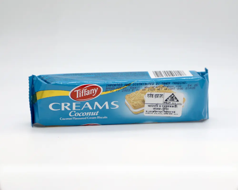Tiffany Creams Coconut Biscuit 84gm