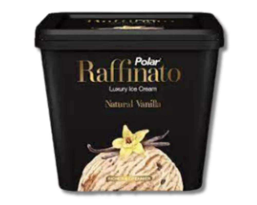 Polar Raffinato Natural Vanilla Ice Cream 1Ltr.