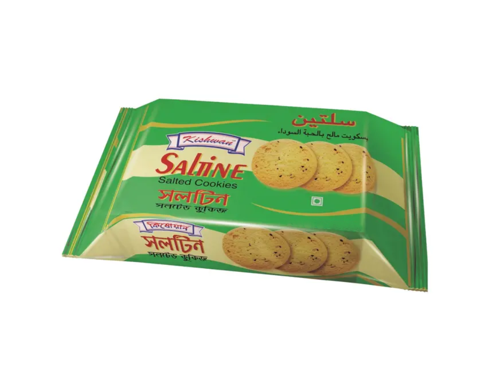 Kishwan Saltine Salted Biscuits 260(±)10gm