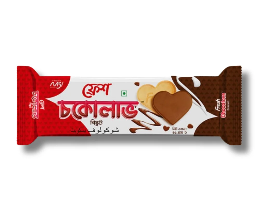 Fresh Choco Love Biscuit 45gm