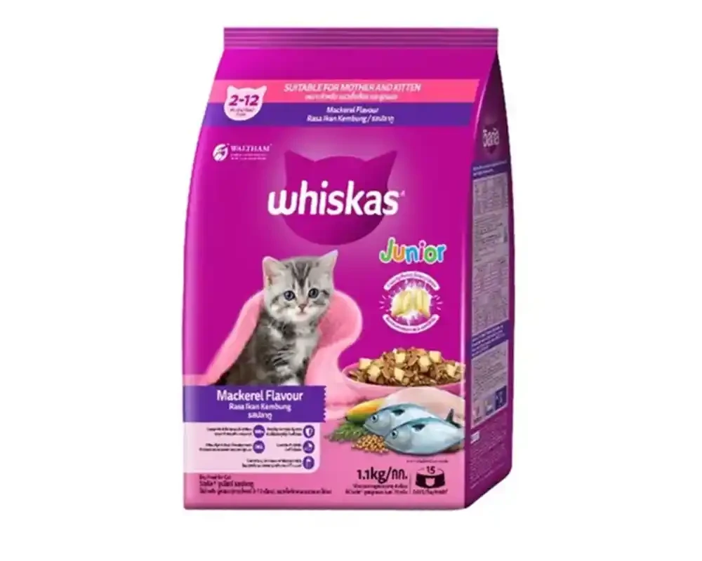 Whiskas Junior Mackera 1.1kg