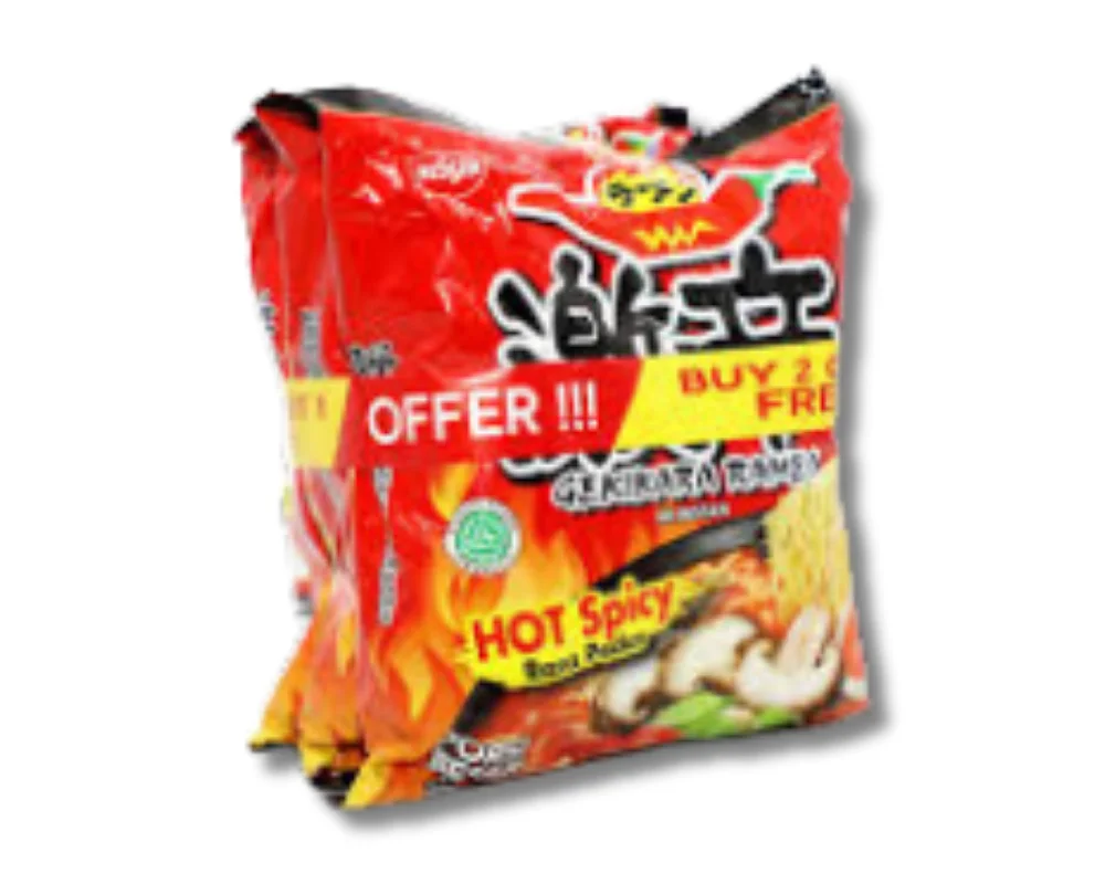 Nissin Gekikara Ramen Hot Spicy 108(±)1gm (Buy2 Get1 Free )
